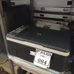 LOTE 084 - 04 IMPRESSORAS MARCA HP E 01 FRAGMENTADORA DE PAPEL PARA RETIRADA DE PEÇAS. (NO ESTADO) ATENÇÃO! FAZER A VISITAÇÃO ANTES DE ARREMATAR, NÃO SABEMOS SE FUNCIONA. LEILÃO NÃO TEM GARANTIA E NEM DEVOLUÇÃO, SUJEITO A POSSÍVEIS AVARIAS VISÍVEIS/OCULTAS E/OU AUSÊNCIA DE COMPONENTES.