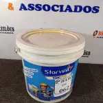LOTE 062 - 01 BALDE DE MASSA ACRÍLICA INTERIOR STARVINIL DE 25 KG. (NO ESTADO) ATENÇÃO! FAZER A VISITAÇÃO ANTES DE ARREMATAR, NÃO SABEMOS SE FUNCIONA. LEILÃO NÃO TEM GARANTIA E NEM DEVOLUÇÃO, SUJEITO A POSSÍVEIS AVARIAS VISÍVEIS/OCULTAS E/OU AUSÊNCIA DE COMPONENTES.