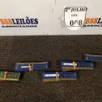 LOTE 008 - 20 PENTES DE MEMÓRIA PARA PC3 DDR3 COM 4GB CADA. (NO ESTADO) ATENÇÃO! FAZER A VISITAÇÃO ANTES DE ARREMATAR, NÃO SABEMOS SE FUNCIONA. LEILÃO NÃO TEM GARANTIA E NEM DEVOLUÇÃO, SUJEITO A POSSÍVEIS AVARIAS VISÍVEIS/OCULTAS E/OU AUSÊNCIA DE COMPONENTES.