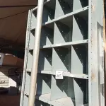 LOTE 307 - 01 ESTANTE DE AÇO COM 07 PRATELEIRAS. (NO ESTADO) ATENÇÃO! FAZER A VISITAÇÃO ANTES DE ARREMATAR, NÃO SABEMOS SE FUNCIONA. LEILÃO NÃO TEM GARANTIA E NEM DEVOLUÇÃO, SUJEITO A POSSÍVEIS AVARIAS VISÍVEIS/OCULTAS E/OU AUSÊNCIA DE COMPONENTES.