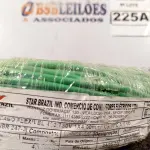 LOTE 225 - 01 ROLO CABO FLEXÍVEL 1×4MM NA COR VERDE. (NO ESTADO) ATENÇÃO! FAZER A VISITAÇÃO ANTES DE ARREMATAR, NÃO SABEMOS SE FUNCIONA. LEILÃO NÃO TEM GARANTIA E NEM DEVOLUÇÃO, SUJEITO A POSSÍVEIS AVARIAS VISÍVEIS/OCULTAS E/OU AUSÊNCIA DE COMPONENTES.