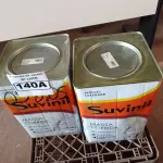 LOTE 140 - 02 LATAS DE MASSA CORRIDA PARA PAREDES INTERIOR CONTENDO 28KG CADA MARCA SUVINIL (NO ESTADO) ATENÇÃO! FAZER A VISITAÇÃO ANTES DE ARREMATAR, NÃO SABEMOS SE FUNCIONA. LEILÃO NÃO TEM GARANTIA E NEM DEVOLUÇÃO, SUJEITO A POSSÍVEIS AVARIAS VISÍVEIS/OCULTAS E/OU AUSÊNCIA DE COMPONENTES.