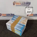 LOTE 035 - 100 CARTUCHOS FINCAPINO MAGAZINADO AMARELO PARA FERRAMENTAS ACIONADAS Á PÓLVORA. (NO ESTADO) ATENÇÃO! FAZER A VISITAÇÃO ANTES DE ARREMATAR, NÃO SABEMOS SE FUNCIONA. LEILÃO NÃO TEM GARANTIA E NEM DEVOLUÇÃO, SUJEITO A POSSÍVEIS AVARIAS VISÍVEIS/OCULTAS E/OU AUSÊNCIA DE COMPONENTES.