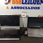 LOTE 007 - 02 NOTEBOOKS, SENDO 01 STI PARA RETIRADA DE PEÇAS E 01 HP COM FONTE SEM O CABO. (NO ESTADO) ATENÇÃO! FAZER A VISITAÇÃO ANTES DE ARREMATAR, NÃO SABEMOS SE FUNCIONA. LEILÃO NÃO TEM GARANTIA E NEM DEVOLUÇÃO, SUJEITO A POSSÍVEIS AVARIAS VISÍVEIS/OCULTAS E/OU AUSÊNCIA DE COMPONENTES.
