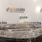 LOTE 250 - 01 ROLO DE CABO FLEXÍVEL 1×10MM NA COR PRETA. (NO ESTADO) ATENÇÃO! FAZER A VISITAÇÃO ANTES DE ARREMATAR, NÃO SABEMOS SE FUNCIONA. LEILÃO NÃO TEM GARANTIA E NEM DEVOLUÇÃO, SUJEITO A POSSÍVEIS AVARIAS VISÍVEIS/OCULTAS E/OU AUSÊNCIA DE COMPONENTES.