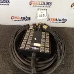 LOTE 115 - 01 MEDUSA 20 CANAIS -30M. (NO ESTADO) ATENÇÃO! FAZER A VISITAÇÃO ANTES DE ARREMATAR, NÃO SABEMOS SE FUNCIONA. LEILÃO NÃO TEM GARANTIA E NEM DEVOLUÇÃO, SUJEITO A POSSÍVEIS AVARIAS VISÍVEIS/OCULTAS E/OU AUSÊNCIA DE COMPONENTES.