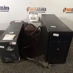 LOTE 359 - 02 NOBREAKS (NO ESTADO) ATENÇÃO! FAZER A VISITAÇÃO ANTES DE ARREMATAR, NÃO SABEMOS SE FUNCIONA. LEILÃO NÃO TEM GARANTIA E NEM DEVOLUÇÃO, SUJEITO A POSSÍVEIS AVARIAS VISÍVEIS/OCULTAS E/OU AUSÊNCIA DE COMPONENTES.