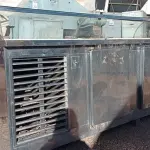 LOTE 451 - 01 BALCÃO REFRIGERADO EM INOX (NO ESTADO) ATENÇÃO! FAZER A VISITAÇÃO ANTES DE ARREMATAR, NÃO SABEMOS SE FUNCIONA. LEILÃO NÃO TEM GARANTIA E NEM DEVOLUÇÃO, SUJEITO A POSSÍVEIS AVARIAS VISÍVEIS/OCULTAS E/OU AUSÊNCIA DE COMPONENTES.