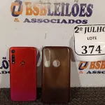 LOTE 374 - 01 CELULAR MOTOROLA MOTO G8 PLAY 32GB (NO ESTADO) ATENÇÃO! FAZER A VISITAÇÃO ANTES DE ARREMATAR, NÃO SABEMOS SE FUNCIONA. LEILÃO NÃO TEM GARANTIA E NEM DEVOLUÇÃO, SUJEITO A POSSÍVEIS AVARIAS VISÍVEIS/OCULTAS E/OU AUSÊNCIA DE COMPONENTES.