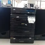 LOTE 170 - 01 SOM 4 EM 1 COM 02 CAIXA MARCA GRADIENTE E 01 VÍDEO CASSETE SEMP THOSHIBA (NO ESTADO) ATENÇÃO! FAZER A VISITAÇÃO ANTES DE ARREMATAR, NÃO SABEMOS SE FUNCIONA. LEILÃO NÃO TEM GARANTIA E NEM DEVOLUÇÃO, SUJEITO A POSSÍVEIS AVARIAS VISÍVEIS/OCULTAS E/OU AUSÊNCIA DE COMPONENTES.
