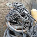 LOTE 429 -  ROLOS DE MANGUEIRA CONDUITE (NO ESTADO) ATENÇÃO! FAZER A VISITAÇÃO ANTES DE ARREMATAR, NÃO SABEMOS SE FUNCIONA. LEILÃO NÃO TEM GARANTIA E NEM DEVOLUÇÃO, SUJEITO A POSSÍVEIS AVARIAS VISÍVEIS/OCULTAS E/OU AUSÊNCIA DE COMPONENTES.