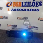LOTE 343 - 01 PROJETOR EPSON HDMI (NO ESTADO) ATENÇÃO! FAZER A VISITAÇÃO ANTES DE ARREMATAR, NÃO SABEMOS SE FUNCIONA. LEILÃO NÃO TEM GARANTIA E NEM DEVOLUÇÃO, SUJEITO A POSSÍVEIS AVARIAS VISÍVEIS/OCULTAS E/OU AUSÊNCIA DE COMPONENTES.