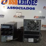 LOTE 213 - 02 NOBREAKS (NO ESTADO) ATENÇÃO! FAZER A VISITAÇÃO ANTES DE ARREMATAR, NÃO SABEMOS SE FUNCIONA. LEILÃO NÃO TEM GARANTIA E NEM DEVOLUÇÃO, SUJEITO A POSSÍVEIS AVARIAS VISÍVEIS/OCULTAS E/OU AUSÊNCIA DE COMPONENTES.