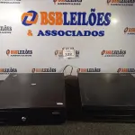 LOTE 332 - 02 CAIXA REGISTRADORAS. (NO ESTADO) ATENÇÃO! FAZER A VISITAÇÃO ANTES DE ARREMATAR, NÃO SABEMOS SE FUNCIONA. LEILÃO NÃO TEM GARANTIA E NEM DEVOLUÇÃO, SUJEITO A POSSÍVEIS AVARIAS VISÍVEIS/OCULTAS E/OU AUSÊNCIA DE COMPONENTES.