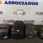 LOTE 328 - 03 IMPRESSORAS NÃO FISCAIS (NO ESTADO) ATENÇÃO! FAZER A VISITAÇÃO ANTES DE ARREMATAR, NÃO SABEMOS SE FUNCIONA. LEILÃO NÃO TEM GARANTIA E NEM DEVOLUÇÃO, SUJEITO A POSSÍVEIS AVARIAS VISÍVEIS/OCULTAS E/OU AUSÊNCIA DE COMPONENTES.
