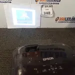 LOTE 348 - 01 PROJETOR EPSON HDMI (NO ESTADO) ATENÇÃO! FAZER A VISITAÇÃO ANTES DE ARREMATAR, NÃO SABEMOS SE FUNCIONA. LEILÃO NÃO TEM GARANTIA E NEM DEVOLUÇÃO, SUJEITO A POSSÍVEIS AVARIAS VISÍVEIS/OCULTAS E/OU AUSÊNCIA DE COMPONENTES.