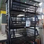 LOTE 262 - 06 CESTOS ORGANIZADORES (NO ESTADO) ATENÇÃO! FAZER A VISITAÇÃO ANTES DE ARREMATAR, NÃO SABEMOS SE FUNCIONA. LEILÃO NÃO TEM GARANTIA E NEM DEVOLUÇÃO, SUJEITO A POSSÍVEIS AVARIAS VISÍVEIS/OCULTAS E/OU AUSÊNCIA DE COMPONENTES.