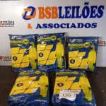 LOTE 130 - 05 MACACÕES DE SEGURANÇA VOLH GOVERTECH 300 TAMANHO G. (NO ESTADO) ATENÇÃO! FAZER A VISITAÇÃO ANTES DE ARREMATAR, NÃO SABEMOS SE FUNCIONA. LEILÃO NÃO TEM GARANTIA E NEM DEVOLUÇÃO, SUJEITO A POSSÍVEIS AVARIAS VISÍVEIS/OCULTAS E/OU AUSÊNCIA DE COMPONENTES.