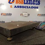 LOTE 229 - 01 BALANÇA DIGITAL 350KG (NO ESTADO) ATENÇÃO! FAZER A VISITAÇÃO ANTES DE ARREMATAR, NÃO SABEMOS SE FUNCIONA. LEILÃO NÃO TEM GARANTIA E NEM DEVOLUÇÃO, SUJEITO A POSSÍVEIS AVARIAS VISÍVEIS/OCULTAS E/OU AUSÊNCIA DE COMPONENTES.