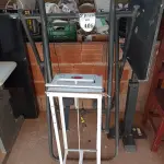 LOTE 406 - 01 SELADORA , 01 SIMULADOR DE CAMINHADA E 01 PÚLPITO EM MADEIRA (NO ESTADO) ATENÇÃO! FAZER A VISITAÇÃO ANTES DE ARREMATAR, NÃO SABEMOS SE FUNCIONA. LEILÃO NÃO TEM GARANTIA E NEM DEVOLUÇÃO, SUJEITO A POSSÍVEIS AVARIAS VISÍVEIS/OCULTAS E/OU AUSÊNCIA DE COMPONENTES.