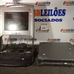 LOTE 280 - 02 SWITCHES E 01 CONSOLO COM TECLADO E MONITOR PARA SERVIDOR (NO ESTADO) ATENÇÃO! FAZER A VISITAÇÃO ANTES DE ARREMATAR, NÃO SABEMOS SE FUNCIONA. LEILÃO NÃO TEM GARANTIA E NEM DEVOLUÇÃO, SUJEITO A POSSÍVEIS AVARIAS VISÍVEIS/OCULTAS E/OU AUSÊNCIA DE COMPONENTES.