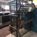 LOTE 245 - 06 CESTOS ORGANIZADORES (NO ESTADO) ATENÇÃO! FAZER A VISITAÇÃO ANTES DE ARREMATAR, NÃO SABEMOS SE FUNCIONA. LEILÃO NÃO TEM GARANTIA E NEM DEVOLUÇÃO, SUJEITO A POSSÍVEIS AVARIAS VISÍVEIS/OCULTAS E/OU AUSÊNCIA DE COMPONENTES.