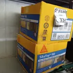 LOTE 334 - 02 CAIXAS COM REVESTIMENTO IMPERMEABILIZANTE SEMIFLEXÍVEL SIKA TOP -100 (NO ESTADO) ATENÇÃO! FAZER A VISITAÇÃO ANTES DE ARREMATAR, NÃO SABEMOS SE FUNCIONA. LEILÃO NÃO TEM GARANTIA E NEM DEVOLUÇÃO, SUJEITO A POSSÍVEIS AVARIAS VISÍVEIS/OCULTAS E/OU AUSÊNCIA DE COMPONENTES.