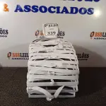 LOTE 339 - 10 MÁSCARAS DE PROTEÇÃO (NO ESTADO) ATENÇÃO! FAZER A VISITAÇÃO ANTES DE ARREMATAR, NÃO SABEMOS SE FUNCIONA. LEILÃO NÃO TEM GARANTIA E NEM DEVOLUÇÃO, SUJEITO A POSSÍVEIS AVARIAS VISÍVEIS/OCULTAS E/OU AUSÊNCIA DE COMPONENTES.