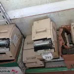 LOTE 297 - 01 LOTE COM VÁRIAS IMPRESSORAS NÃO FISCAIS (NO ESTADO) ATENÇÃO! FAZER A VISITAÇÃO ANTES DE ARREMATAR, NÃO SABEMOS SE FUNCIONA. LEILÃO NÃO TEM GARANTIA E NEM DEVOLUÇÃO, SUJEITO A POSSÍVEIS AVARIAS VISÍVEIS/OCULTAS E/OU AUSÊNCIA DE COMPONENTES.