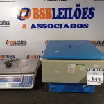 LOTE 144 - 01 CENTRIFUGA E 01 BALANÇA TOLEDO 40KG (NO ESTADO) ATENÇÃO! FAZER A VISITAÇÃO ANTES DE ARREMATAR, NÃO SABEMOS SE FUNCIONA. LEILÃO NÃO TEM GARANTIA E NEM DEVOLUÇÃO, SUJEITO A POSSÍVEIS AVARIAS VISÍVEIS/OCULTAS E/OU AUSÊNCIA DE COMPONENTES.