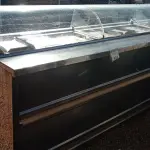 LOTE 451 - 01 BALCÃO REFRIGERADO EM INOX (NO ESTADO) ATENÇÃO! FAZER A VISITAÇÃO ANTES DE ARREMATAR, NÃO SABEMOS SE FUNCIONA. LEILÃO NÃO TEM GARANTIA E NEM DEVOLUÇÃO, SUJEITO A POSSÍVEIS AVARIAS VISÍVEIS/OCULTAS E/OU AUSÊNCIA DE COMPONENTES.