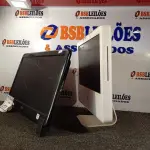 LOTE 173 - 01 IMAC ANTIGO E 01 ALL IN ONE AOC COM AVARIAS (NO ESTADO) ATENÇÃO! FAZER A VISITAÇÃO ANTES DE ARREMATAR, NÃO SABEMOS SE FUNCIONA. LEILÃO NÃO TEM GARANTIA E NEM DEVOLUÇÃO, SUJEITO A POSSÍVEIS AVARIAS VISÍVEIS/OCULTAS E/OU AUSÊNCIA DE COMPONENTES.