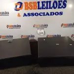 LOTE 316 - 02 CAIXA REGISTRADORAS. (NO ESTADO) ATENÇÃO! FAZER A VISITAÇÃO ANTES DE ARREMATAR, NÃO SABEMOS SE FUNCIONA. LEILÃO NÃO TEM GARANTIA E NEM DEVOLUÇÃO, SUJEITO A POSSÍVEIS AVARIAS VISÍVEIS/OCULTAS E/OU AUSÊNCIA DE COMPONENTES.
