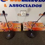 LOTE 177 - 02 MICROFONES DE MESA PROFISSIONAL MMF 302. (NO ESTADO) ATENÇÃO! FAZER A VISITAÇÃO ANTES DE ARREMATAR, NÃO SABEMOS SE FUNCIONA. LEILÃO NÃO TEM GARANTIA E NEM DEVOLUÇÃO, SUJEITO A POSSÍVEIS AVARIAS VISÍVEIS/OCULTAS E/OU AUSÊNCIA DE COMPONENTES.