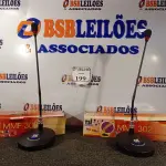 LOTE 199 - 02 MICROFONES DE MESA PROFISSIONAL MMF 302. (NO ESTADO) ATENÇÃO! FAZER A VISITAÇÃO ANTES DE ARREMATAR, NÃO SABEMOS SE FUNCIONA. LEILÃO NÃO TEM GARANTIA E NEM DEVOLUÇÃO, SUJEITO A POSSÍVEIS AVARIAS VISÍVEIS/OCULTAS E/OU AUSÊNCIA DE COMPONENTES.