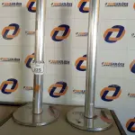 LOTE 125 - 02 SEPARADORES DE FILA. (NO ESTADO) ATENÇÃO! FAZER A VISITAÇÃO ANTES DE ARREMATAR, NÃO SABEMOS SE FUNCIONA. LEILÃO NÃO TEM GARANTIA E NEM DEVOLUÇÃO, SUJEITO A POSSÍVEIS AVARIAS VISÍVEIS/OCULTAS E/OU AUSÊNCIA DE COMPONENTES.
