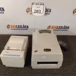 LOTE 283 - 01 IMPRESSORA PARA ETIQUETAS E 01 IMPRESSORA NÃO FISCAL TÉRMICA (NO ESTADO) ATENÇÃO! FAZER A VISITAÇÃO ANTES DE ARREMATAR, NÃO SABEMOS SE FUNCIONA. LEILÃO NÃO TEM GARANTIA E NEM DEVOLUÇÃO, SUJEITO A POSSÍVEIS AVARIAS VISÍVEIS/OCULTAS E/OU AUSÊNCIA DE COMPONENTES.