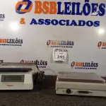LOTE 345 - 02 BALANÇAS DIGITAIS (NO ESTADO) ATENÇÃO! FAZER A VISITAÇÃO ANTES DE ARREMATAR, NÃO SABEMOS SE FUNCIONA. LEILÃO NÃO TEM GARANTIA E NEM DEVOLUÇÃO, SUJEITO A POSSÍVEIS AVARIAS VISÍVEIS/OCULTAS E/OU AUSÊNCIA DE COMPONENTES.