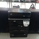 LOTE 170 - 01 SOM 4 EM 1 COM 02 CAIXA MARCA GRADIENTE E 01 VÍDEO CASSETE SEMP THOSHIBA (NO ESTADO) ATENÇÃO! FAZER A VISITAÇÃO ANTES DE ARREMATAR, NÃO SABEMOS SE FUNCIONA. LEILÃO NÃO TEM GARANTIA E NEM DEVOLUÇÃO, SUJEITO A POSSÍVEIS AVARIAS VISÍVEIS/OCULTAS E/OU AUSÊNCIA DE COMPONENTES.
