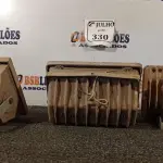 LOTE 330 - 03 REFLETORES (NO ESTADO) ATENÇÃO! FAZER A VISITAÇÃO ANTES DE ARREMATAR, NÃO SABEMOS SE FUNCIONA. LEILÃO NÃO TEM GARANTIA E NEM DEVOLUÇÃO, SUJEITO A POSSÍVEIS AVARIAS VISÍVEIS/OCULTAS E/OU AUSÊNCIA DE COMPONENTES.