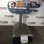 LOTE 243 - 01 BALANÇA BRIAO 150KG (NO ESTADO) ATENÇÃO! FAZER A VISITAÇÃO ANTES DE ARREMATAR, NÃO SABEMOS SE FUNCIONA. LEILÃO NÃO TEM GARANTIA E NEM DEVOLUÇÃO, SUJEITO A POSSÍVEIS AVARIAS VISÍVEIS/OCULTAS E/OU AUSÊNCIA DE COMPONENTES.