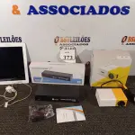 LOTE 373 - 01 IPAD 32GB  SERIE DMPHHUPEDVD2 MODELO A1416 ,01 VÍDEOS ÁUDIO SPLITTER E 01 PROJETOR DE LED (NO ESTADO) ATENÇÃO! FAZER A VISITAÇÃO ANTES DE ARREMATAR, NÃO SABEMOS SE FUNCIONA. LEILÃO NÃO TEM GARANTIA E NEM DEVOLUÇÃO, SUJEITO A POSSÍVEIS AVARIAS VISÍVEIS/OCULTAS E/OU AUSÊNCIA DE COMPONENTES.