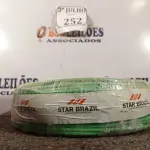 LOTE 252 - 01 ROLO DE CABO FLEXÍVEL 1×4,00MM NA COR VERDE. (NO ESTADO) ATENÇÃO! FAZER A VISITAÇÃO ANTES DE ARREMATAR, NÃO SABEMOS SE FUNCIONA. LEILÃO NÃO TEM GARANTIA E NEM DEVOLUÇÃO, SUJEITO A POSSÍVEIS AVARIAS VISÍVEIS/OCULTAS E/OU AUSÊNCIA DE COMPONENTES.