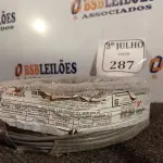 LOTE 287 - 01 ROLO DE CABO FLEXÍVEL 1×4,00MM NA COR CINZA. (NO ESTADO) ATENÇÃO! FAZER A VISITAÇÃO ANTES DE ARREMATAR, NÃO SABEMOS SE FUNCIONA. LEILÃO NÃO TEM GARANTIA E NEM DEVOLUÇÃO, SUJEITO A POSSÍVEIS AVARIAS VISÍVEIS/OCULTAS E/OU AUSÊNCIA DE COMPONENTES.