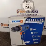 LOTE 249 - 01 FURADEIRA/PARAFUSADEIRA 3/8 220V MARCA FORTG NOVO. (NO ESTADO)