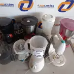 LOTE 226 - 01 LOTE COM ITENS DIVERSOS; CAFETEIRAS, BATEDEIRA, LIQUIDIFICADORES, ESPREMEDOR DE FRUTAS. (NO ESTADO) ATENÇÃO! FAZER A VISITAÇÃO ANTES DE ARREMATAR, NÃO SABEMOS SE FUNCIONA. LEILÃO NÃO TEM GARANTIA E NEM DEVOLUÇÃO, SUJEITO A POSSÍVEIS AVARIAS VISÍVEIS/OCULTAS E/OU AUSÊNCIA DE COMPONENTES.