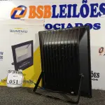 LOTE 051 - 01 REFLETOR SLIM LED PT 100W 6K 30000H – BLUMENAU NOVO. (NO ESTADO)