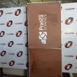 LOTE 107 - 5.301 - PORTA VEN PRÁTICA 075X212 DIR BRANCO - HAIALA NOVO. (NO ESTADO)