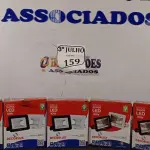 LOTE 159 - 05 REFLETORES DE LED 10 W NOVO. (NO ESTADO)