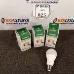 LOTE 025 - 03 LÂMPADA SMART WI-FI LED 10W A60 RGB - TASHIBRA NOVO. (NO ESTADO)